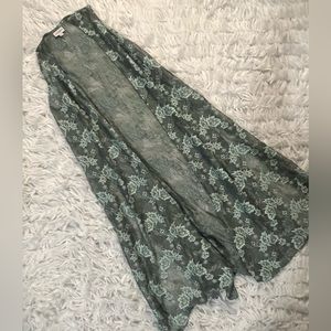 LulaRoe Joy Lace Sleeveless Duster - XS